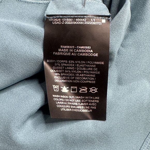 NWT Nike Zenvy Women's Training High-Rise 8" Shorts Size XS (Teal) DQ6003-006 - Picture 13 of 16